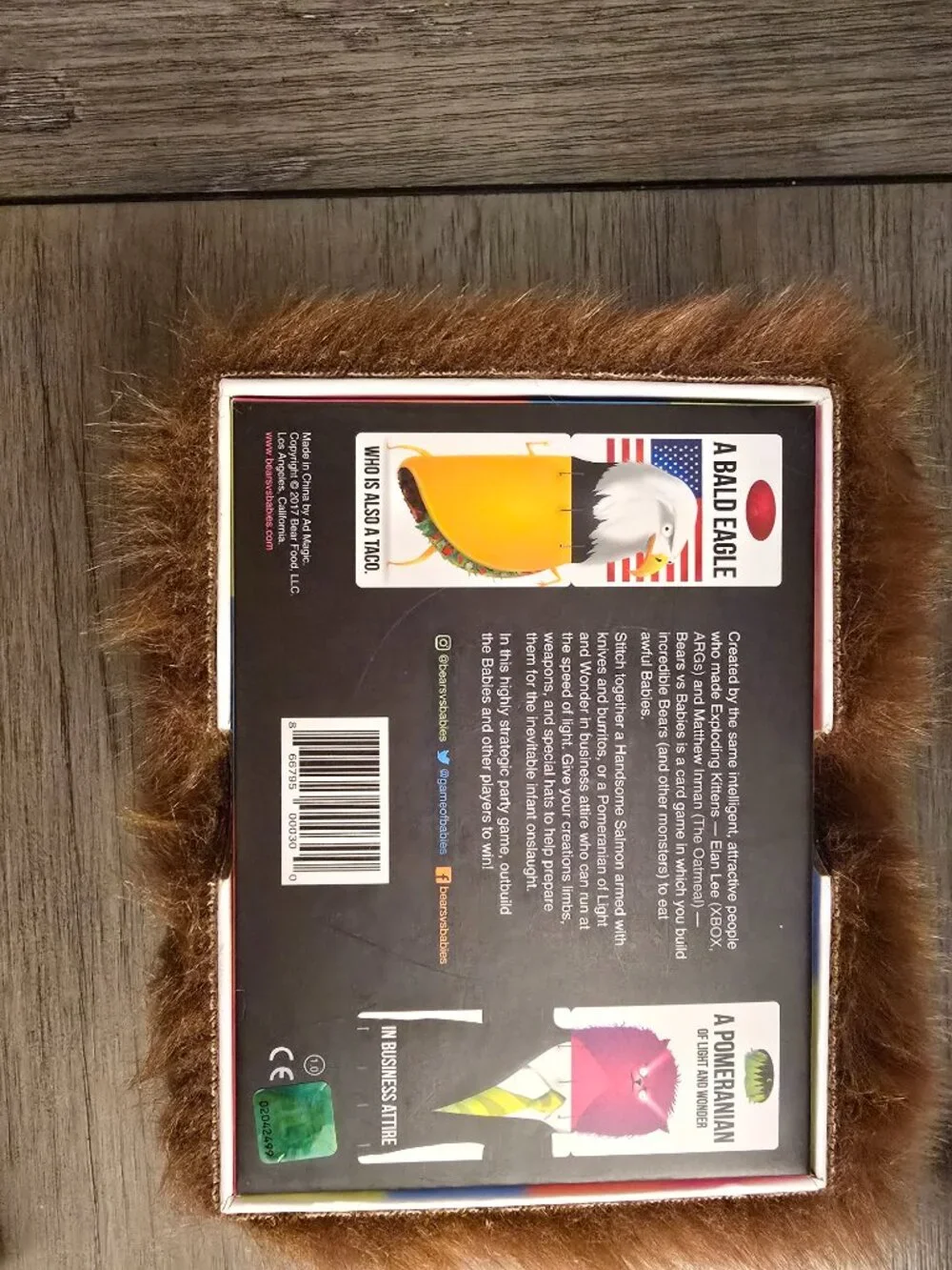 Bears Vs Babies Core Pack Party Game by Exploding Kittens,20Mins Ages 10 and up